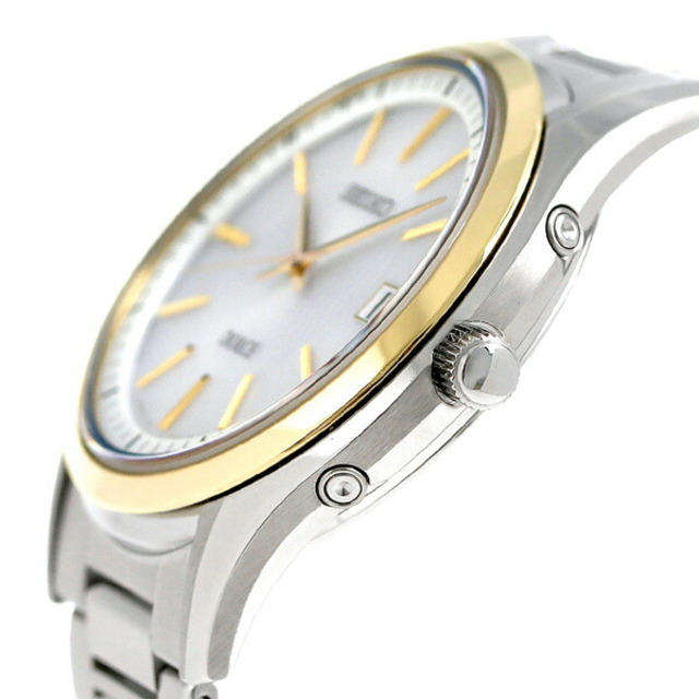 SEIKO(セイコー)の【新品】セイコー 腕時計 メンズ SADZ188 ドルチェ＆エクセリーヌ 電波ソーラー（7B24） シルバーxシルバー アナログ表示 メンズの時計(腕時計(アナログ))の商品写真