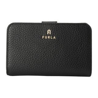 フルラ(Furla)の新品 フルラ FURLA 2つ折り財布 カメリア コンパクトウォレット M ネロ(財布)