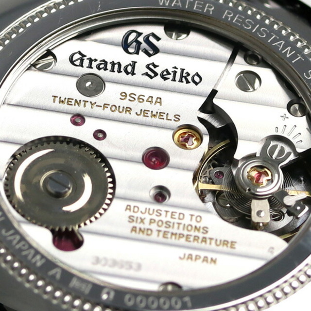 グランド セイコー GRAND SEIKO 腕時計 メンズ SBGW231 9Sメカニカル 手巻き（9S64） アイボリーxブラック アナログ表示