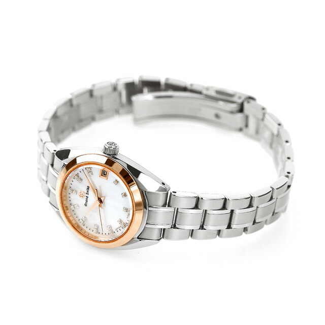 Grand Seiko(グランドセイコー)の【新品】グランド セイコー GRAND SEIKO 腕時計 レディース STGF286 4Jクオーツ クオーツ（4J52） ホワイトシェルxシルバー アナログ表示 レディースのファッション小物(腕時計)の商品写真