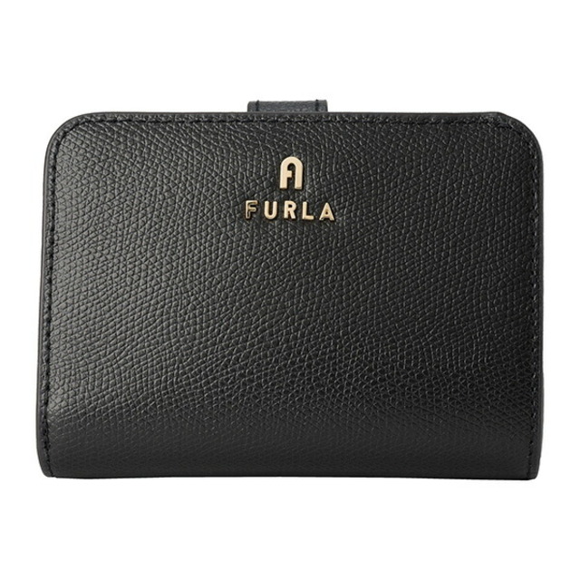 新品 フルラ FURLA 2つ折り財布 カメリア コンパクトウォレット S ミンティ/マシュマロ