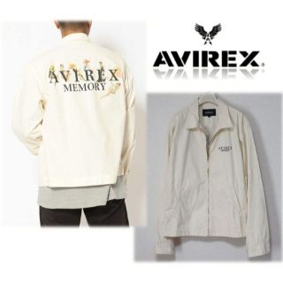 アヴィレックス(AVIREX)の新品タグ付き【アヴィレックス】GIRLS & LOGO ジャケット ブルゾン L(ブルゾン)