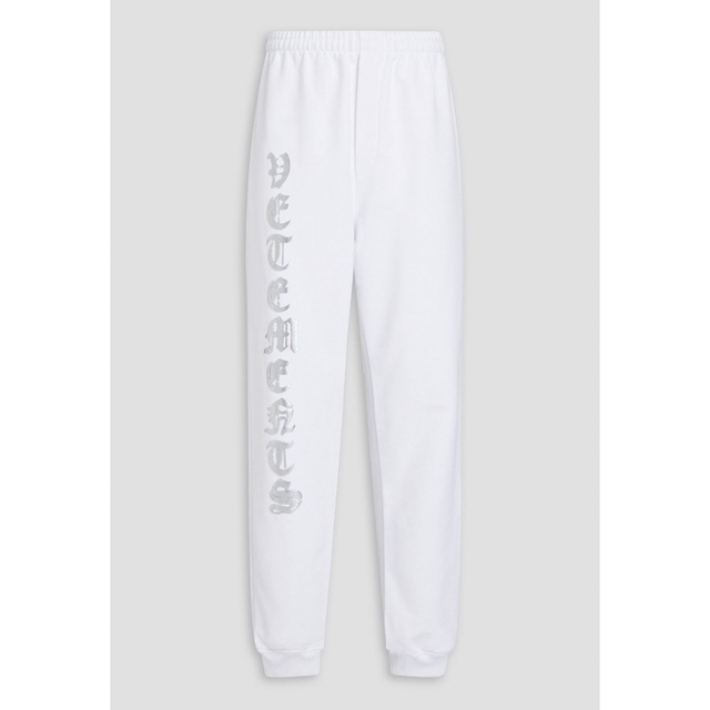 新品未使用 VETEMENTS anarchy sweat pants grey