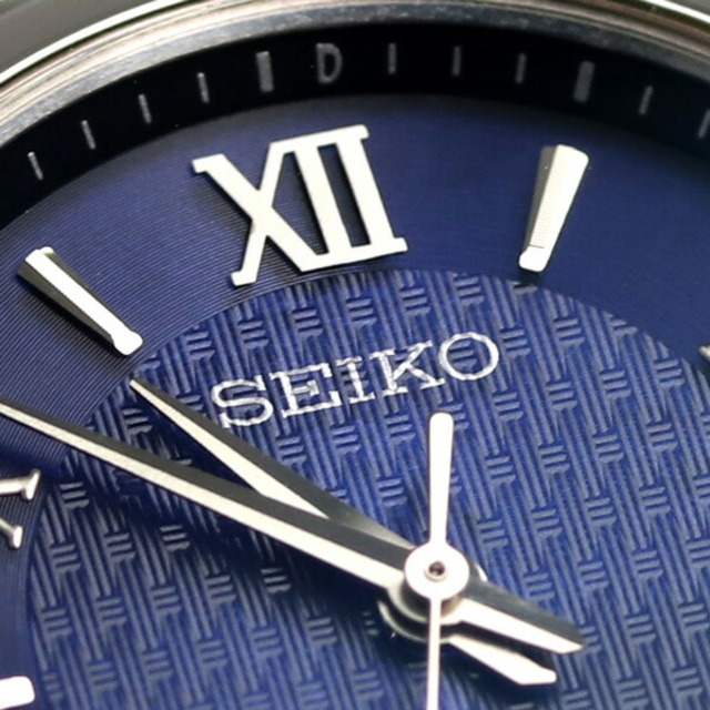 SEIKO(セイコー)の【新品】セイコー SEIKO 腕時計 レディース SWCW147 ドルチェ＆エクセリーヌ 電波ソーラー（1B32） ネイビーxシルバー アナログ表示 レディースのファッション小物(腕時計)の商品写真