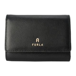 フルラ(Furla)の新品 フルラ FURLA 2つ折り財布 カメリア コンパクトウォレット M ネロ(財布)