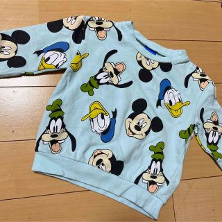 ディズニー(Disney)のディズニー　ミッキー　子供服　長袖　トレーナー　秋服　春服　冬服(Tシャツ/カットソー)