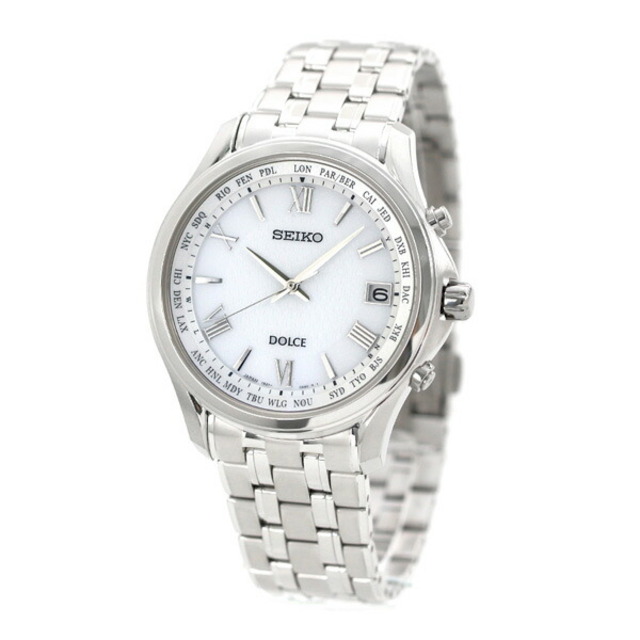 通販激安】 SEIKO セイコー - SEIKO 腕時計 アナログ表示 シルバーx