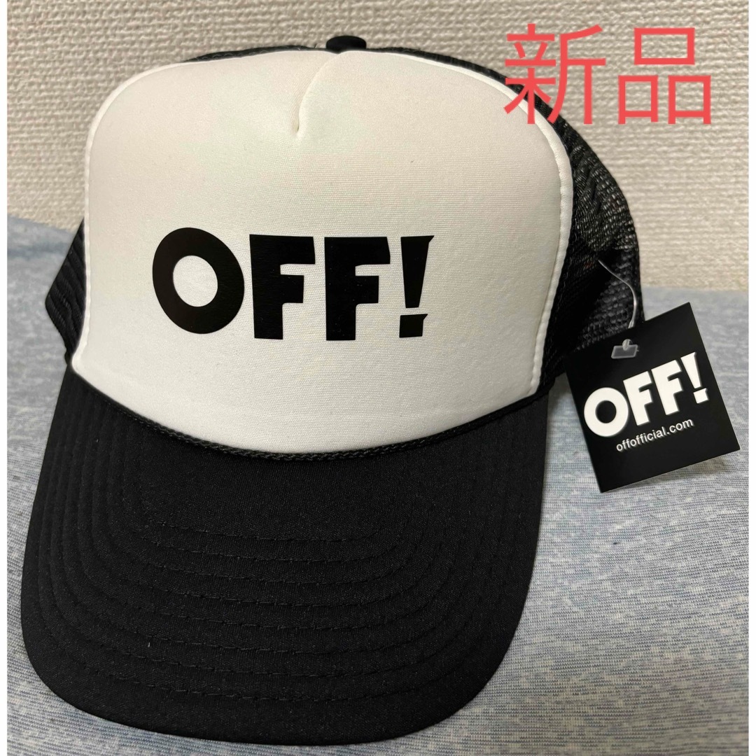 39s正規品／新品 OFF! メッシュキャップ　BLACK FLAG キースモリス