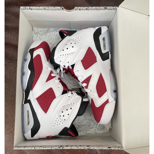 NIKE(ナイキ)のAIR JORDAN 6 CARMINE 26.5cm メンズの靴/シューズ(スニーカー)の商品写真