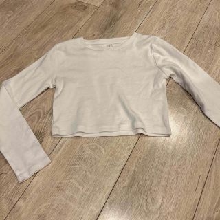 ザラ(ZARA)のZARA 130 長袖Tシャツ丈短め(Tシャツ/カットソー)