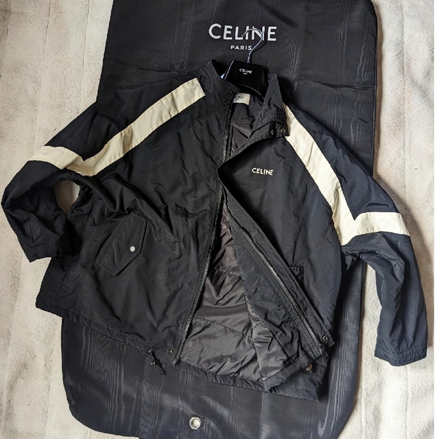 celine(セリーヌ)の至極美品　セリーヌ　テクニカル　ナイロン　トラックジャケット レディースのジャケット/アウター(ブルゾン)の商品写真