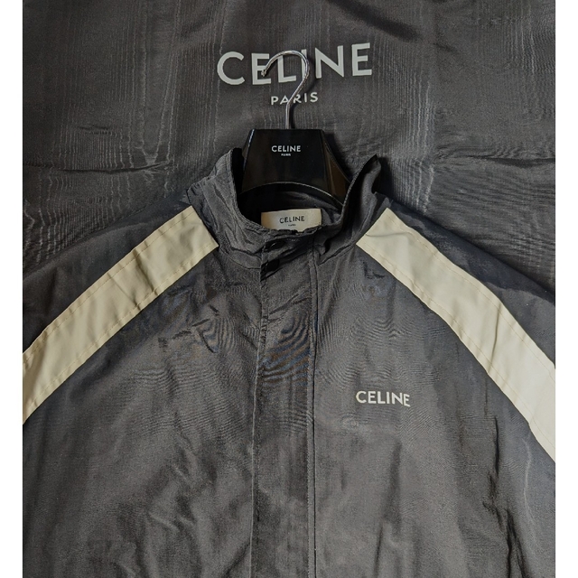 celine(セリーヌ)の至極美品　セリーヌ　テクニカル　ナイロン　トラックジャケット レディースのジャケット/アウター(ブルゾン)の商品写真