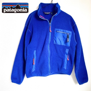 パタゴニア(patagonia)のパタゴニア フリース アウター 青 ジャケット キッズ レディース(ジャケット/上着)