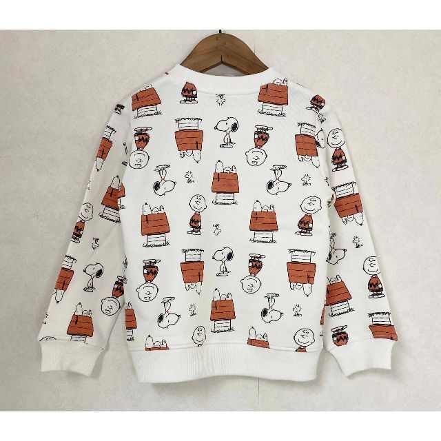 SNOOPY(スヌーピー)の新品 2枚組 110 ★ スヌーピー キッズ トレーナー 裏毛 SNOOPY キッズ/ベビー/マタニティのキッズ服女の子用(90cm~)(Tシャツ/カットソー)の商品写真