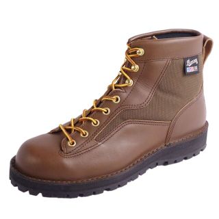 ダントン(DANTON)の美品 ダナー Danner ブーツ ショートブーツ MUGHO D-7009 カーフレザー レースアップ シューズ メンズ 7.5(25.5cm相当) ブラウン(ブーツ)