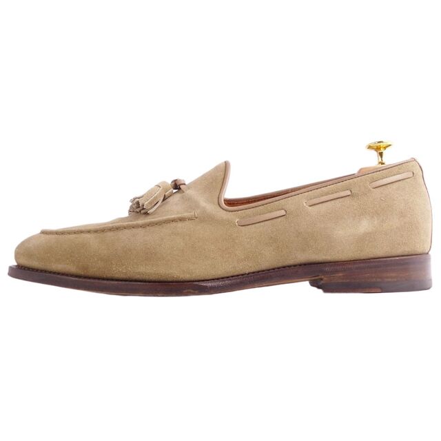 SANYO - 美品 サントーニ Santoni ローファー モカシン タッセル SANYO - 美品 サントーニ Santoni ローファー モカシン タッセル