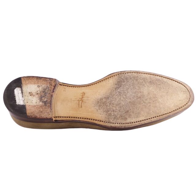 SANYO - 美品 サントーニ Santoni ローファー モカシン タッセル SANYO - 美品 サントーニ Santoni ローファー モカシン タッセル