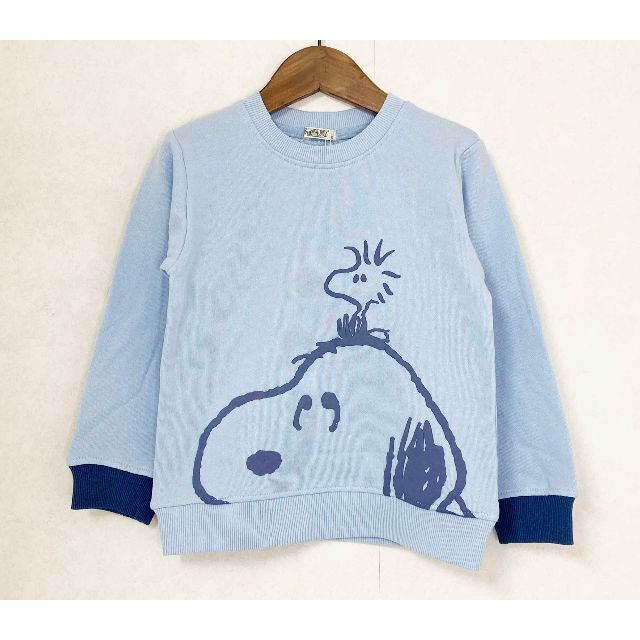 SNOOPY(スヌーピー)の新品 2枚組 120 ★ スヌーピー キッズ トレーナー 裏毛 SNOOPY キッズ/ベビー/マタニティのキッズ服女の子用(90cm~)(Tシャツ/カットソー)の商品写真