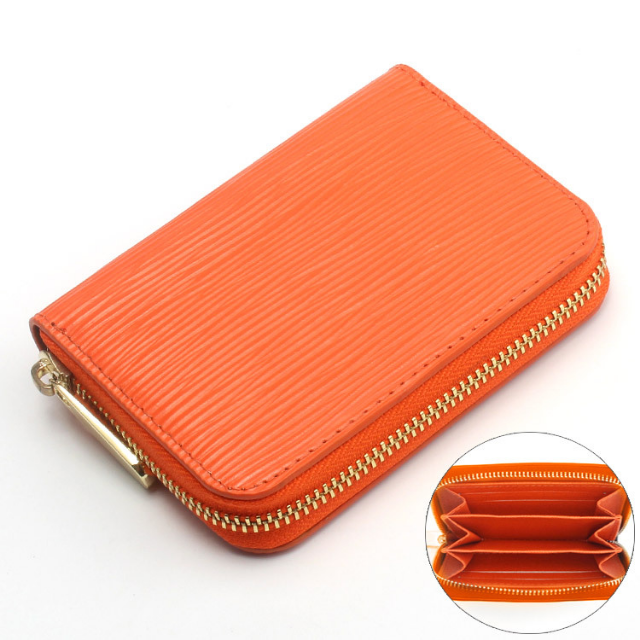 Louis Vuitton Piment Orange Epi Leather Zippy Coin Purse at Jill's