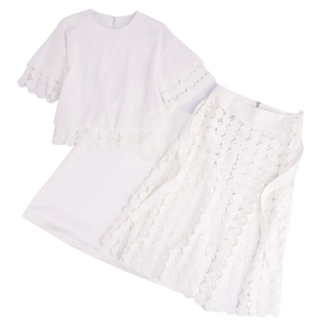 ADORE - 美品 アドーア ADORE セットアップ スカートスーツ レース