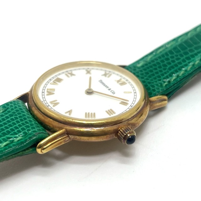 ティファニー TIFFANY&Co. アトラス クラシック L0530 クォーツ 腕時計 K18 ゴールド