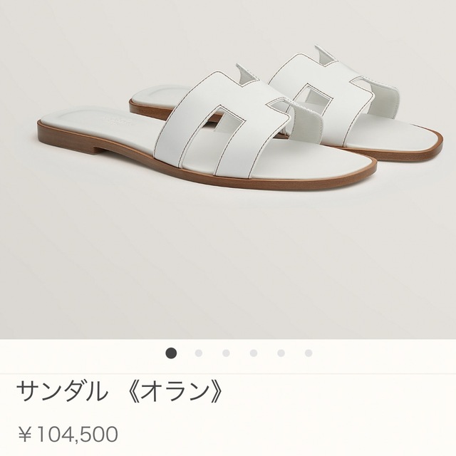 桜の花びら(厚みあり) HERMES サンダル オラン 36 箱付き | www.kdcow.com