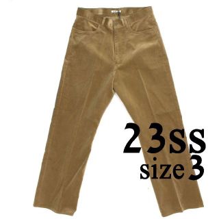 オーラリー(AURALEE)の23ss AURALEE FINX CORDUROY PANTS オーラリー(スラックス)