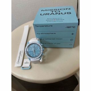 スウォッチ Swatch SO33R100 OMEGA×Swatch MISSION TO MARS クォーツ メンズ 美品 箱・保証書付き_752468