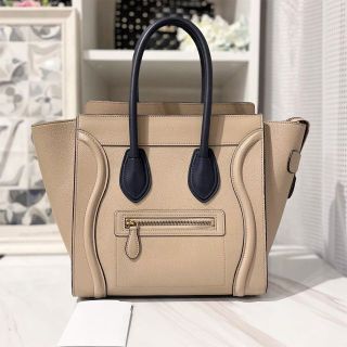 セリーヌ バイカラー バッグ(ベージュ系)の通販 100点以上 | celine