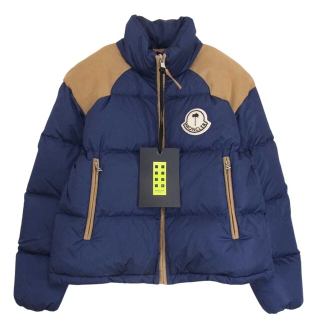 本物の モンクレール MONCLER - MONCLER × 2【中古】 ネイビー系 ダウンジャケット KELSEY エンジェルス パーム ANGELS PALM ダウンジャケット 本物の モンクレール MONCLER - MONCLER × 2【中古】 ネイビー系 ダウンジャケット KELSEY エンジェルス パーム ANGELS PALM ダウンジャケット