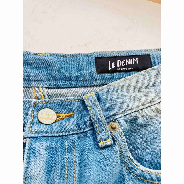 SLOBE IENA(スローブイエナ)の【最終値下げ】SLOBE IENA LE DENIM  デニムパンツ　B レディースのパンツ(デニム/ジーンズ)の商品写真