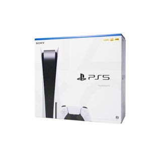 プレイステーション(PlayStation)のプレイステーション5 本体　新品PS5 CFI-1200A01 ディスクドライブ(家庭用ゲーム機本体)