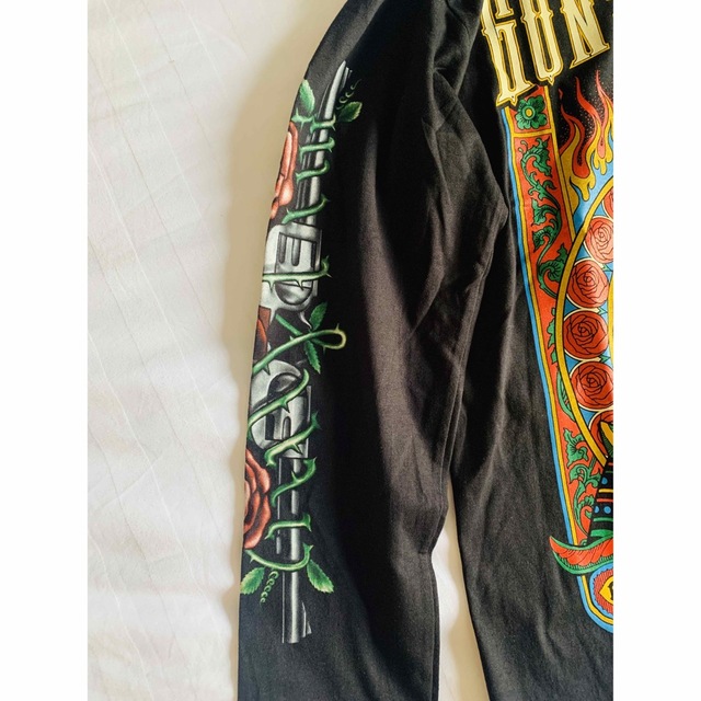 GUNS N’ ROSES プリントシャツ ロンT 長袖シャツ バンド バンT メンズのトップス(Tシャツ/カットソー(七分/長袖))の商品写真