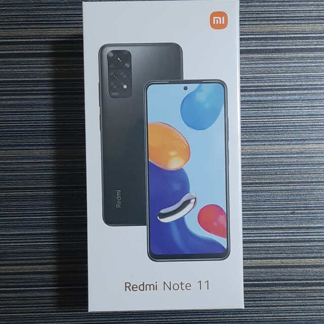 4GBROM新品・未開封  Xiaomi Redmi Note 11トワイライトブルー