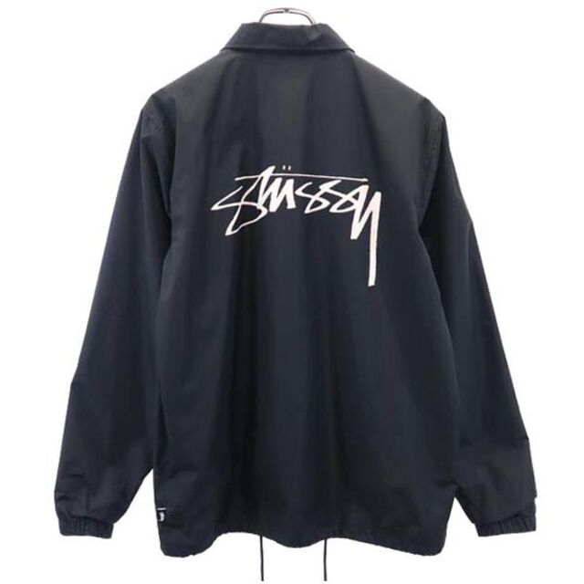 STUSSY ロゴ刺繍 背面プリント ブルゾン