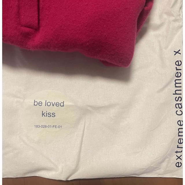 最終値下げ extreme cashmere ヘンリーネックニット kissed