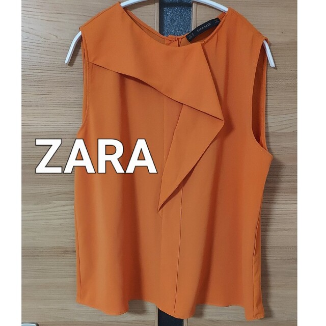 ZARA(ザラ)のZARA　ノースリーブブラウス レディースのトップス(シャツ/ブラウス(半袖/袖なし))の商品写真