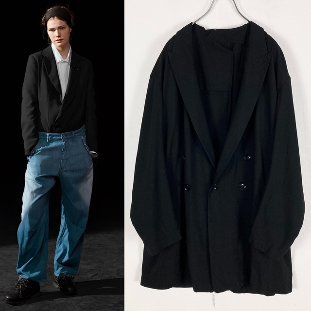 Y's - Y's 80/2 Ry BROAD U-BIG TAILORED 黒1の通販 by baum 期間限定