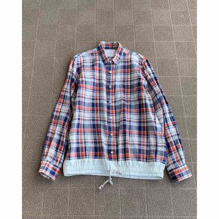 早期予約・新じゃが サカイ sacai 16SSマルチチェック ネルシャツ