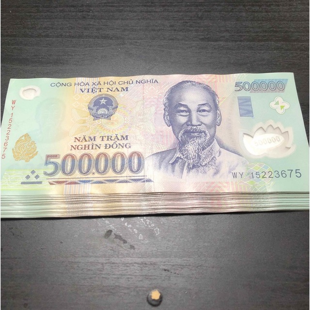 ベトナムドン50万ドン50枚