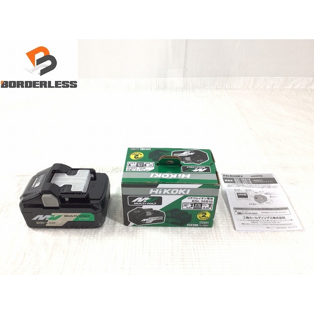 ☆未使用品☆HiKOKI ハイコーキ 36V 4.0Ah 純正 マルチボルト