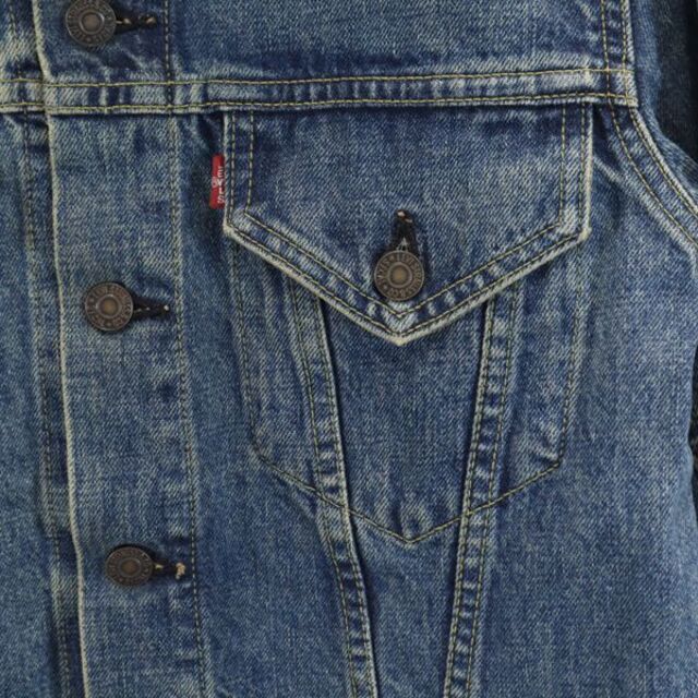 リーバイス 90s 日本製 557 71557-02 デニムジャケット 36 Levi's ビッグE ジージャン メンズ   【220810】 4