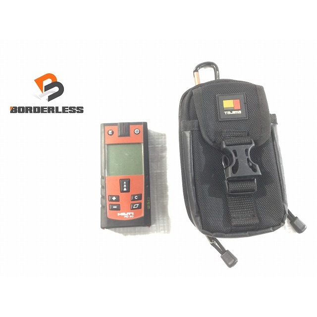 ☆中古品☆HILTI ヒルティ レーザーレンジメーター PD40 ☆中古品☆HILTI ヒルティ レーザーレンジメーター PD40