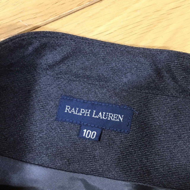 Ralph Lauren(ラルフローレン)の【100】ラルフローレン　プリーツスカート　グレー　入園式　入学式 キッズ/ベビー/マタニティのキッズ服女の子用(90cm~)(スカート)の商品写真