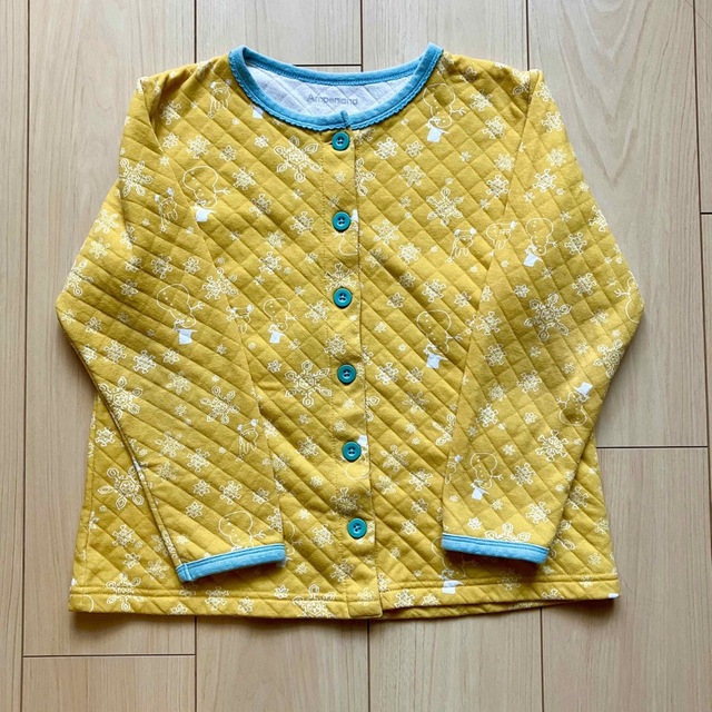 ampersand(アンパサンド)の【送料込】ampersand キルトパジャマ130 2枚セット キッズ/ベビー/マタニティのキッズ服女の子用(90cm~)(パジャマ)の商品写真