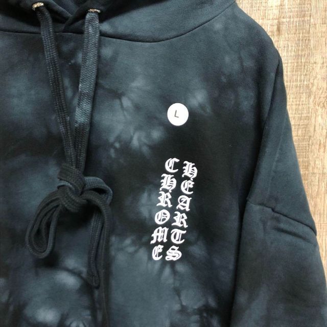 新品未使用Chrome Hearts クロムハーツ パーカー 黒 L