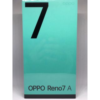 アンドロイド(ANDROID)のOPPO Reno7 A SIMフリー ドリームブルー(スマートフォン本体)