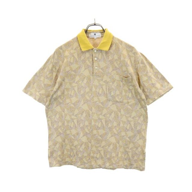 Pierre Balmain ピエールバルマン 総柄 半袖 ポロシャツ M イエロー系 PIERRE BALMAIN メンズ 古着 220820 メール便可の通販 by 古着屋BIG2nd PIERRE BALMAIN ポロシャツ XL