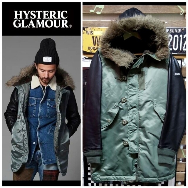 新色-HYSTERIC GLAMOUR - ヒステリックグラマー レザージャケット