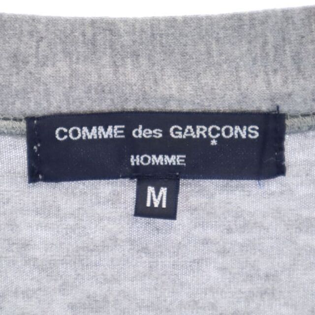 コムデギャルソンオム 2015年 Vネック カーディガン M グレー系 COMME des GARCONS HOMME 日本製 メンズ   【220821】 6